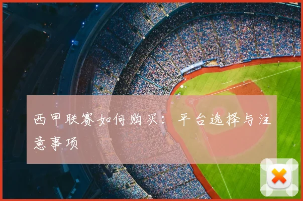西甲联赛如何购买:平台选择与注意事项